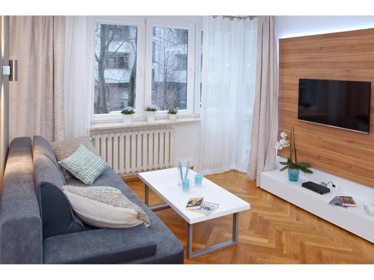 Апартаменты Srebrna Warsaw Apartment Варшава