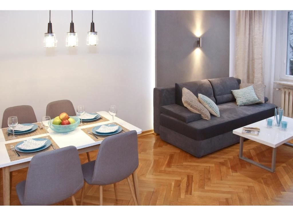 Апартаменты Srebrna Warsaw Apartment Варшава